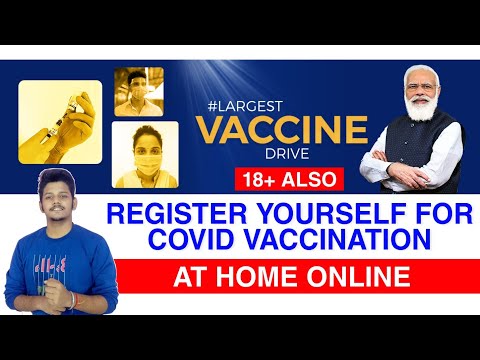 Register Yourself For Covid Vaccination At Home Online | 18+ Age Registration Also