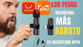 El micrófono inalámbrico más BARATO que puedes comprar para ANDROID, iPHONE y PC