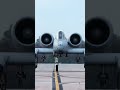 जब A-10 Warthog फायर करता है तो क्या होता है?#shorts