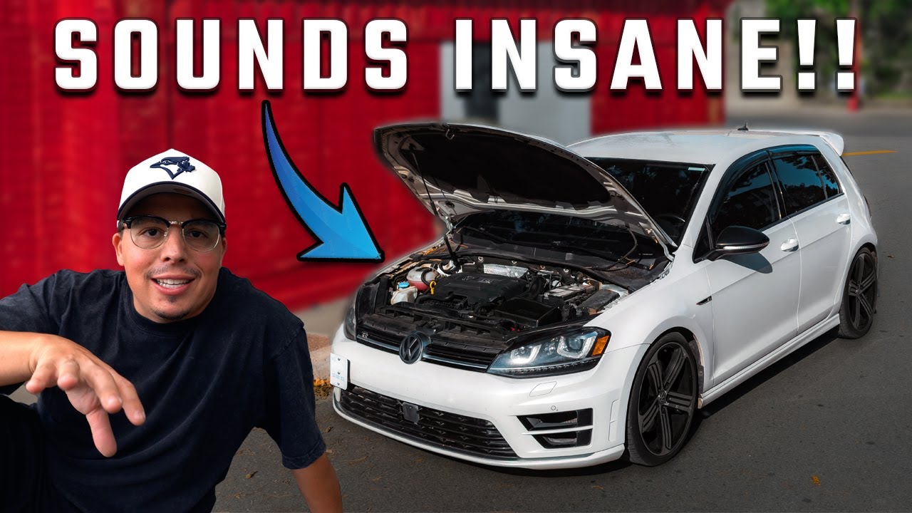 Этот БЕСПЛАТНЫЙ мод сделал звук моего MK7 Golf R БЕЗУМНЫМ!!!