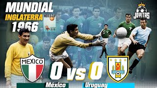 El día que la 'TOTA' CARBAJAL se DESPIDIÓ del FUTBOL | Uruguay vs México | Mundial 1966
