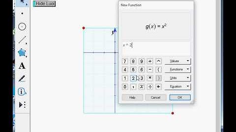Vẽ đồ thị bằng GSP