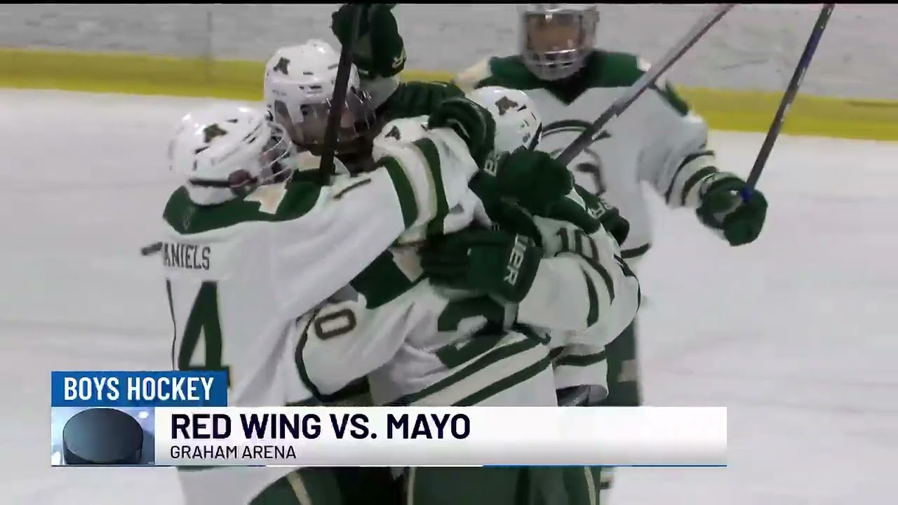 Mayo boys hockey beats Red Wing 4-1