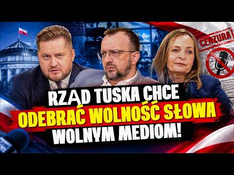 Rząd Tuska chce odebrać wolność słowa wolnym mediom!