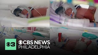 Rare identical quadruplets born in Australia