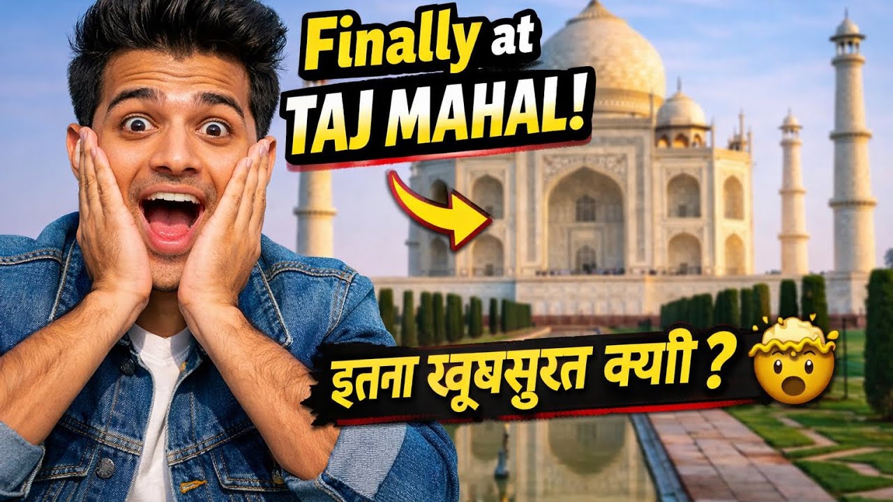 Tour of Tajmahal || Agra tour || Travel Vlog ||#vlog #agra #tajmahal #trip #travel #outting 🧳🧳🚙