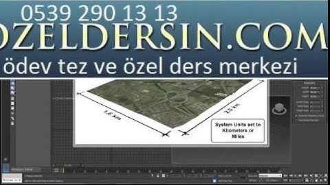 Understanding 3ds Max Units - Part 01 - Project Scale 0539 290 13 13 | bitirme tezi