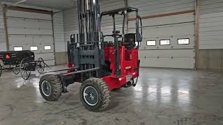 2014 Princeton PB55.4 4 Way wi 12' High Mast- Piggyback Truck Mounted Forklift for sale stk N340118