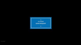 ESS Leave Request