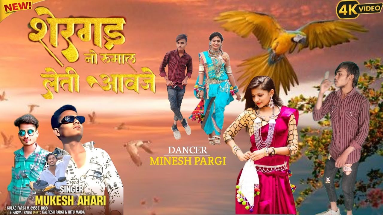 शेरगढ़ नो रुमाल लेती आवजे/ SINGER MUKESH AHARI DANCER MINESH PARGI NEW VIDEO 2025