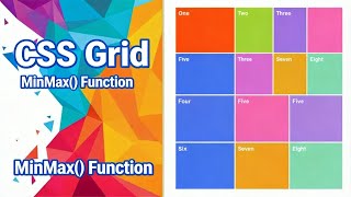 CSS Grid MinMax function Tutorial in Hindi   Urdu