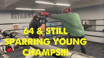Terrible Tim Witherspoon Sparring Heavyweight Student At 64!! Round 1