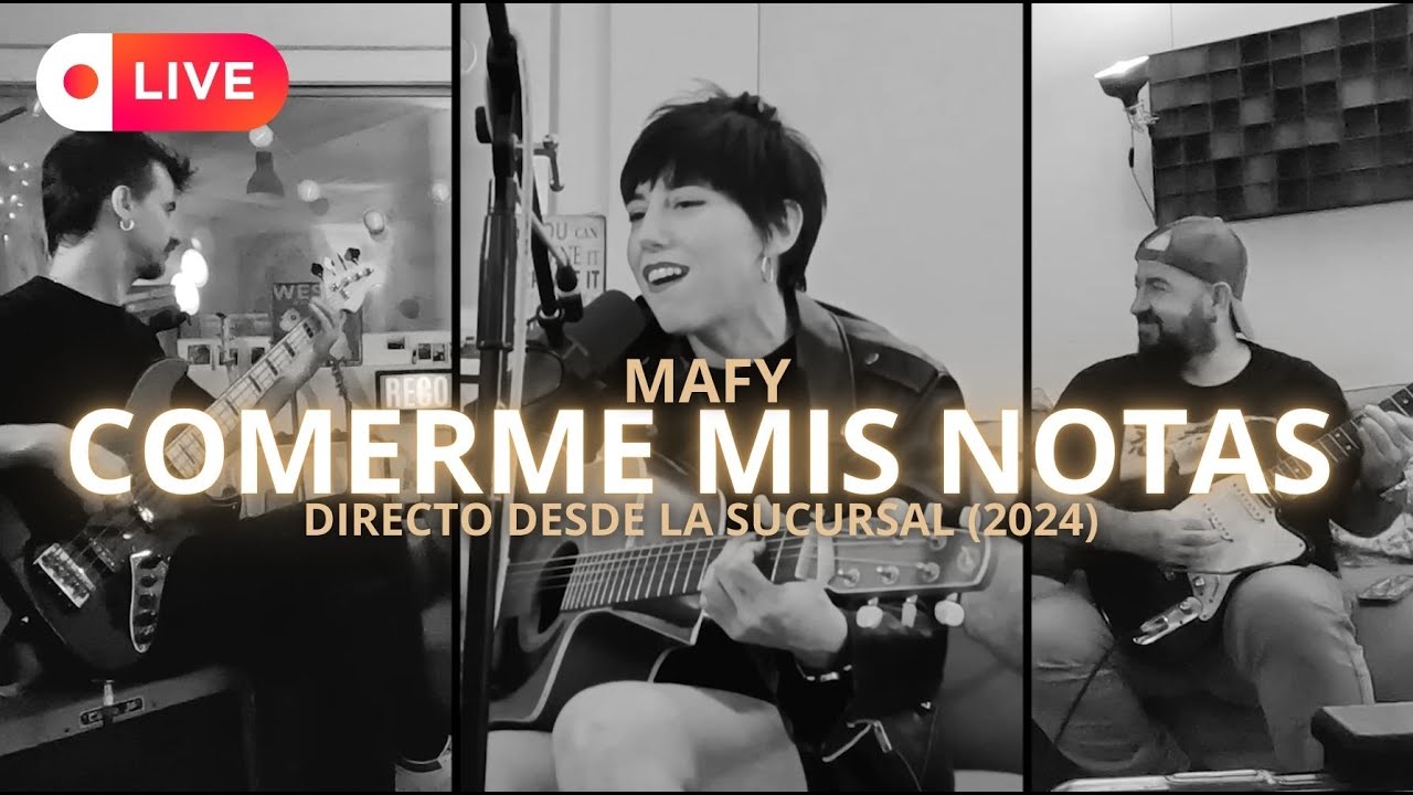 MAFY - "Comerme mis notas" en directo desde La Sucursal (2024)