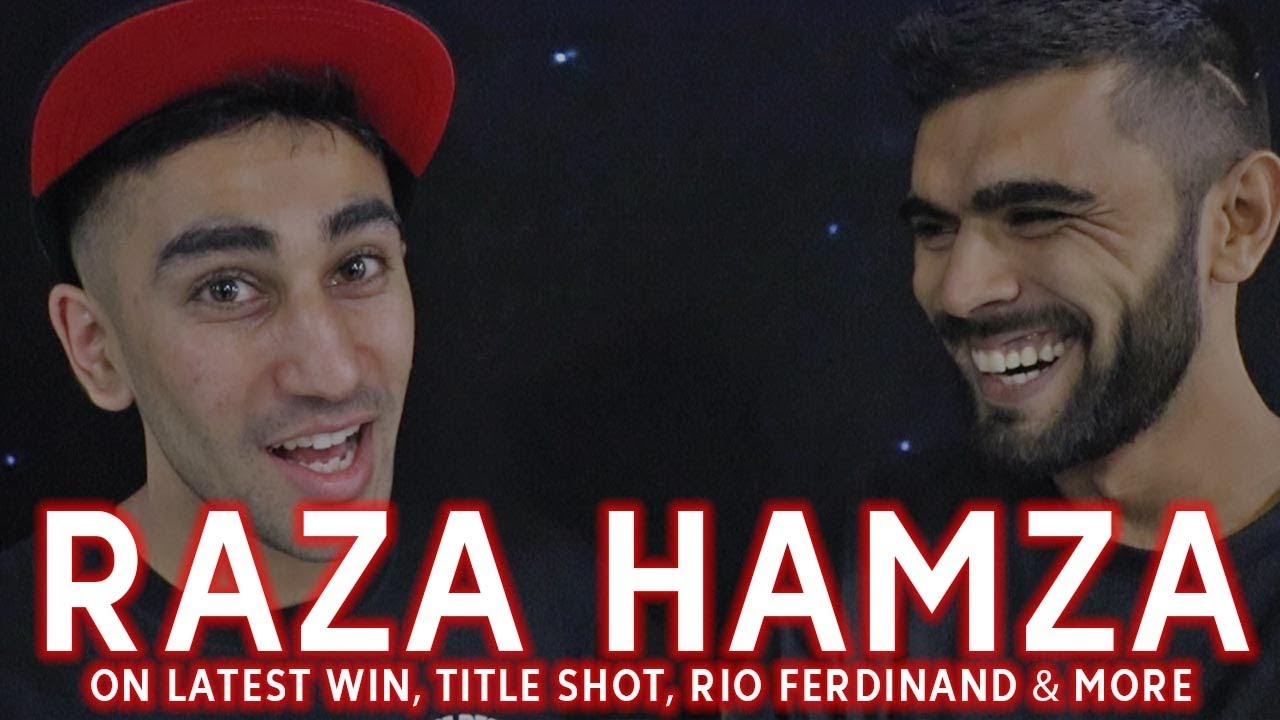 Hamza R RAZA HAMZA: FIRST ROUND STOPPAGE, RIO FERDINAND, TITLE SHOT + MORE ...