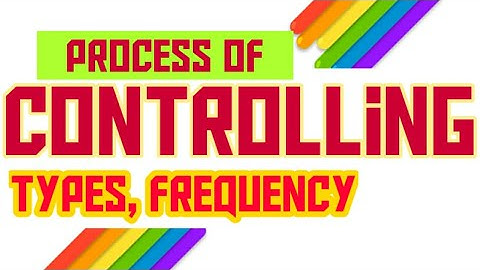 Explain the process of controlling| how controlling helps in organisation