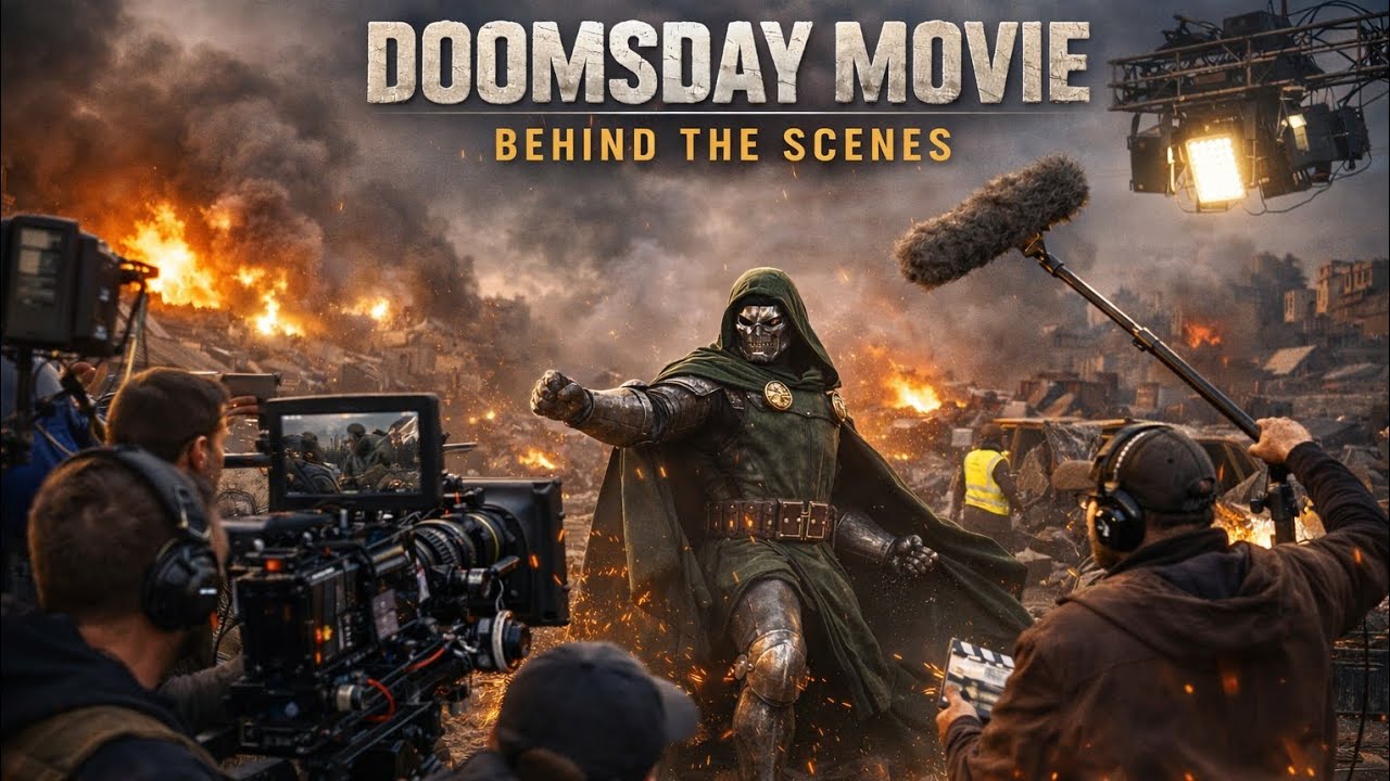 avengers doomsday behind the scenes | unseen movie moments |