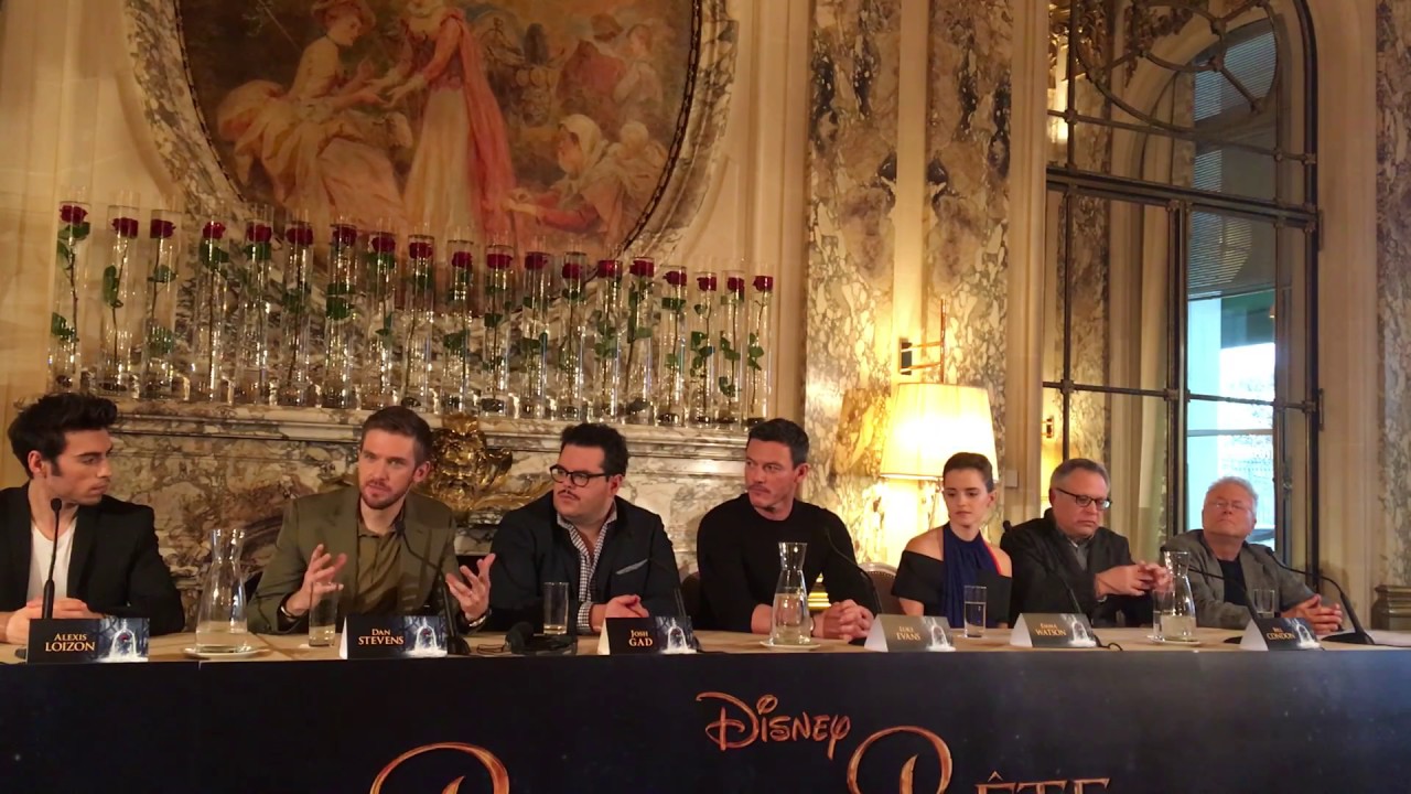 Beauty and the Beast: press conference with cast in Paris