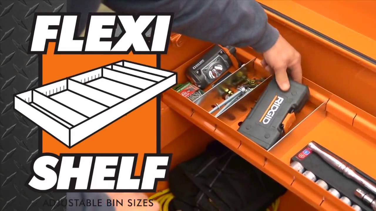 Ridgid 48" on-site storage chest at Home Depot