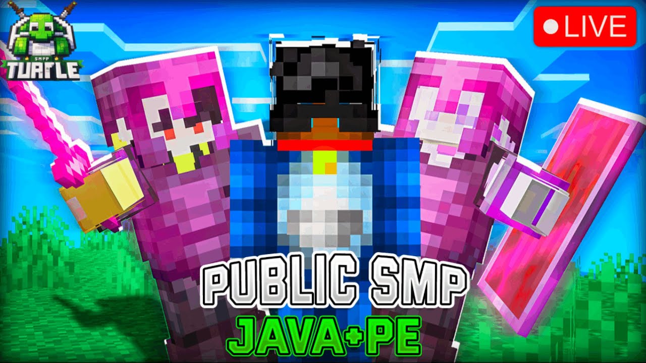 🔴MINECRAFT PUBLIC SMP LIVE | JAVA / MCPE 24/7 LIVE SERVER #live #shorts ...