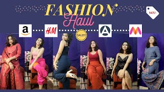 Myntra, H&M, Ajio, and Amazon try-on HAUL | Affordable western & Indian wear starting at Rs.147 screenshot 5