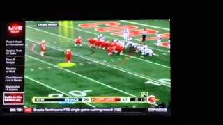 Luke Hinton throws game winning TD in Cortaca