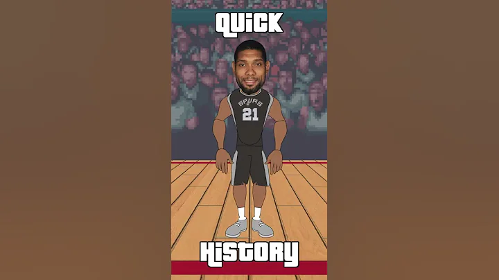 Tim Duncan's Career in 30 seconds! (NBA Quick History)