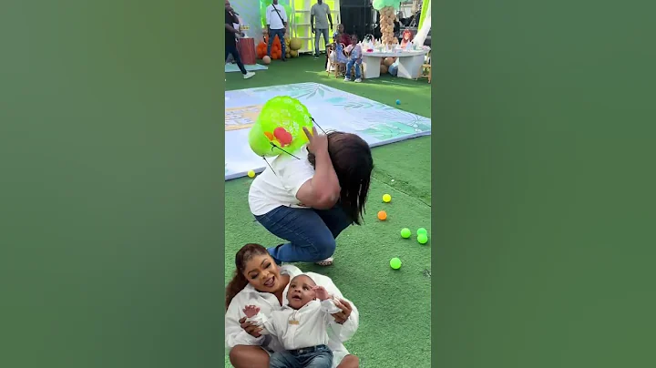 Actress Dayo Amusa organize a birthday party to celebrate her son as he clock one year