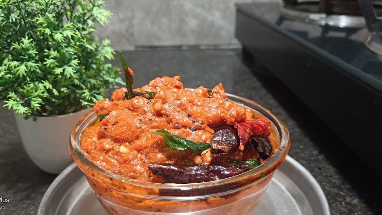 రుచికరమైన టొమాటో పచ్చడి చోడం రండి😋🍅