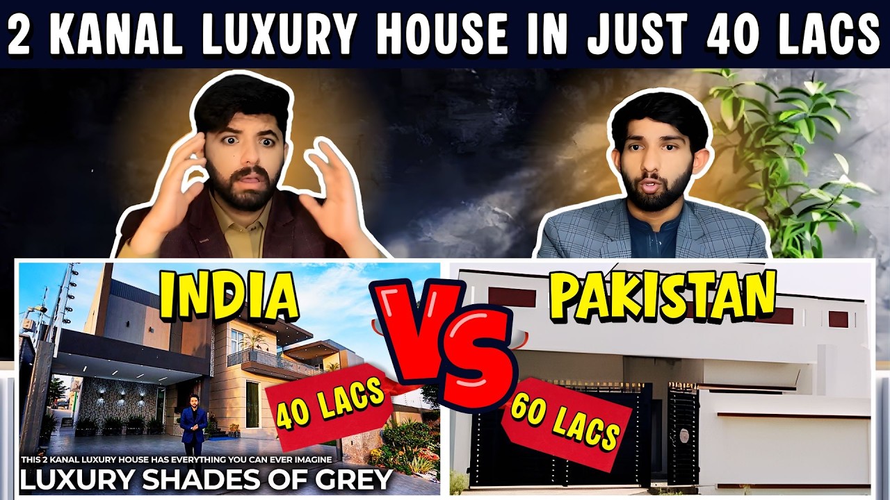Pakistani reaction on Pakistan vs Indian Society Home Price Comparison🔥