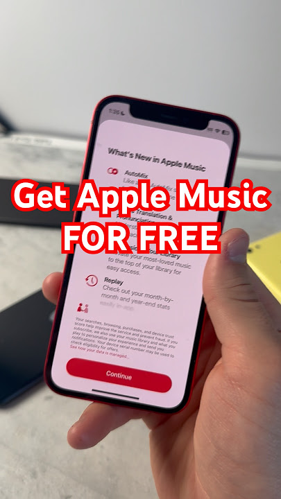 How to Get Apple Music For Free (iPhone)