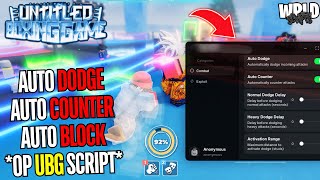 Unled Boxing Game Ubg Script Auto Perfect Dodge, Auto Counter, Auto Block & More Mobilepc
