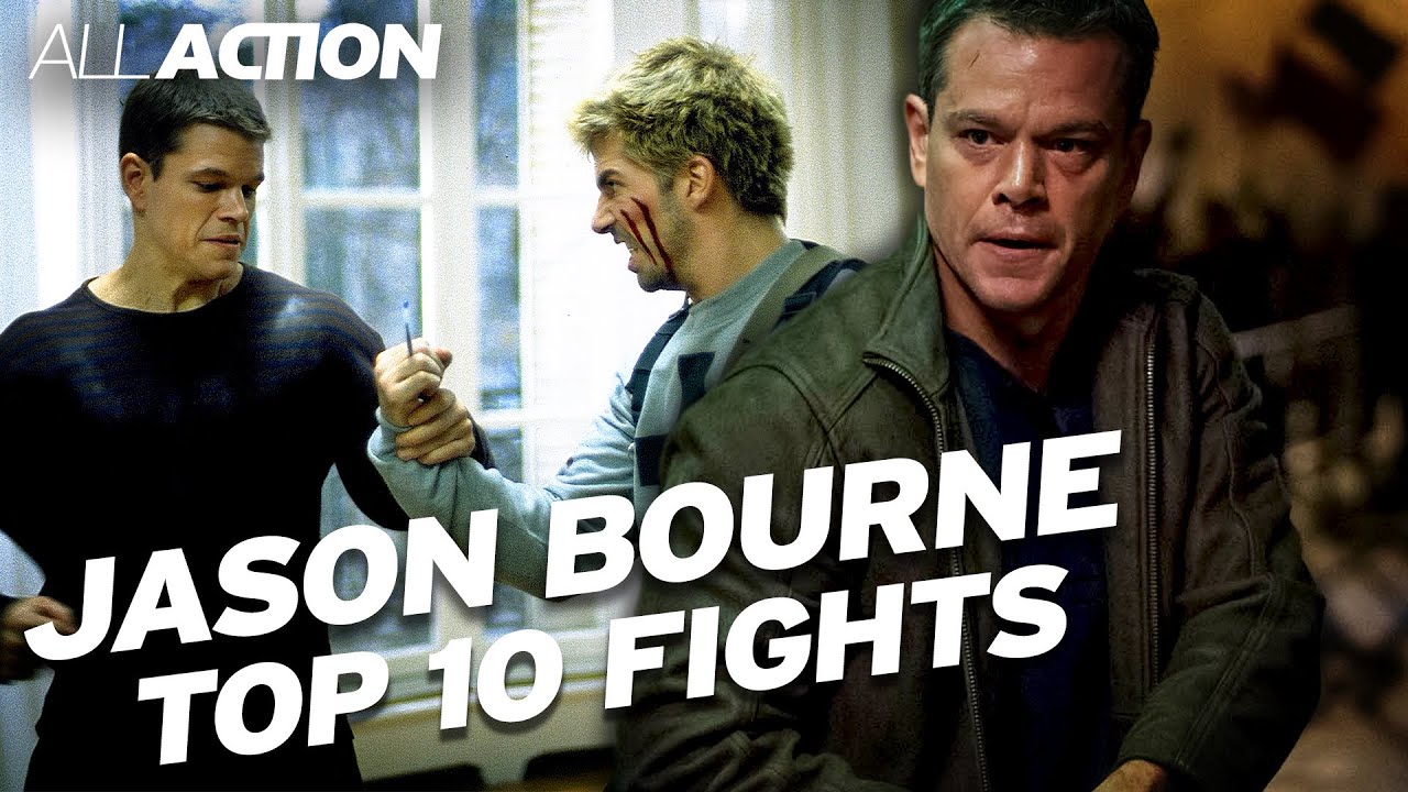 Top 10 Fights In The Jason Bourne Franchise  All Action