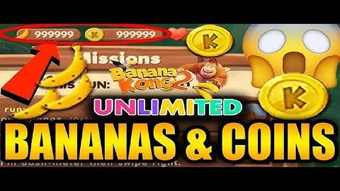 Banana Kong 2 Hack - Unlimited Bananas, Coins & Hearts In Banana Kong 2 (iOS, Android) 2025.