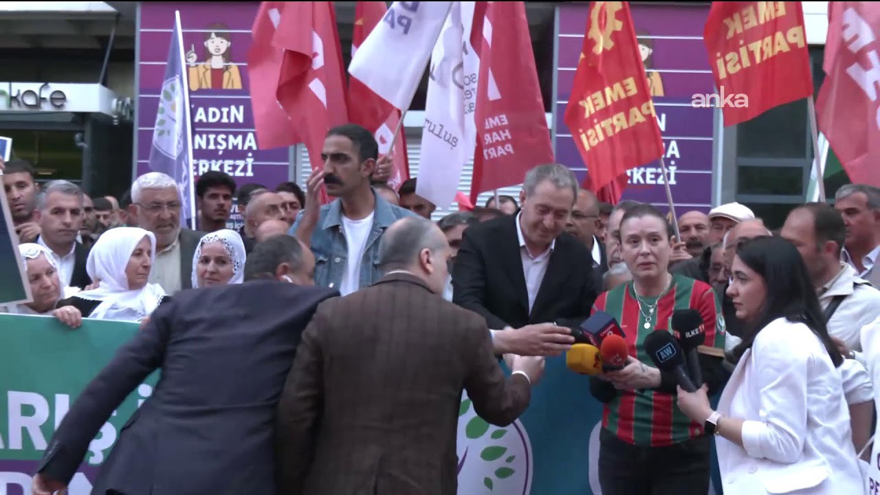 DEM Parti Eş Genel Başkanı Tuncer Bakırhan açıklama yapıyor / Ankara #Canlı