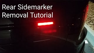 ACURA TL REAR SIDEMARKER REMOVAL TUTORIAL
