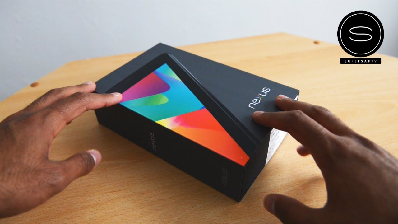 Google Nexus 7 UK Unboxing