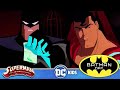 Superman: The Animated Series | Superman UNMASKS Batman?! | @DC Kids