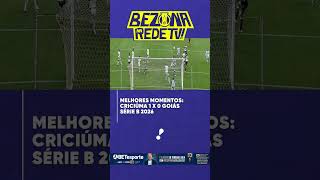 Melhores momentos: Criciúma 1 x 0 Goiás - Série B 2026