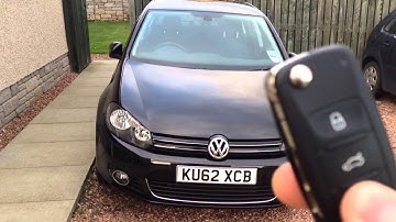 VW Mk6 Golf Folding Mirrors On Remote