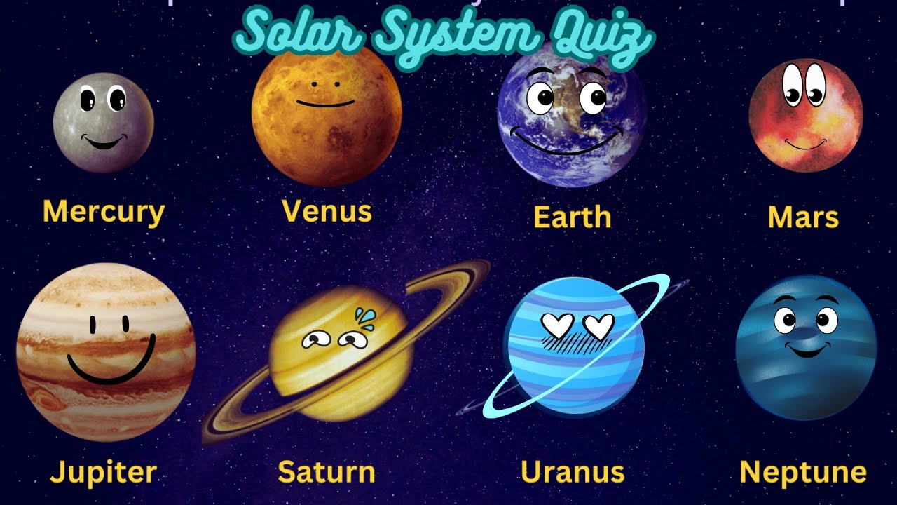 General Knowledge | Solar System Quiz | Space Quiz| Planets for Kids ...