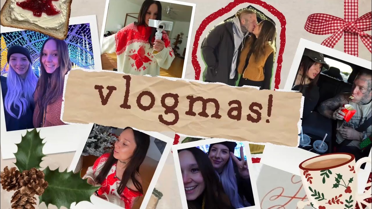 VLOGMAS: Рождественские огни с семьёй @TomMacDonaldOfficial, картофель фри Гринча и шопинг