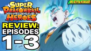 Download Lagu SUPER DRAGON BALL HEROES Review: Episodes 1 - 3 | We Gotta Podcast 128