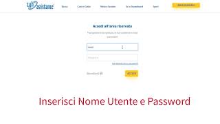 Come accedere all'Area Riservata di 24hassistance