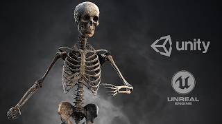 PREVIEW - Skeleton Base - GAME READY 3D Character