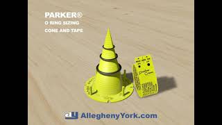 Allegheny York Sells Parker O Ring Sizing Cones and Tape Resimi