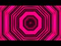Deep Ambient Background - Octagon Infinite Tunnel (Pink) | 1 Hour Animated Background