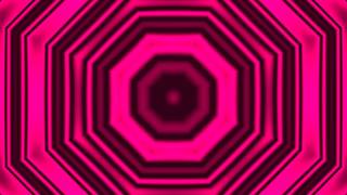 Deep Ambient Background - Octagon Infinite Tunnel (Pink) | 1 Hour Animated Background