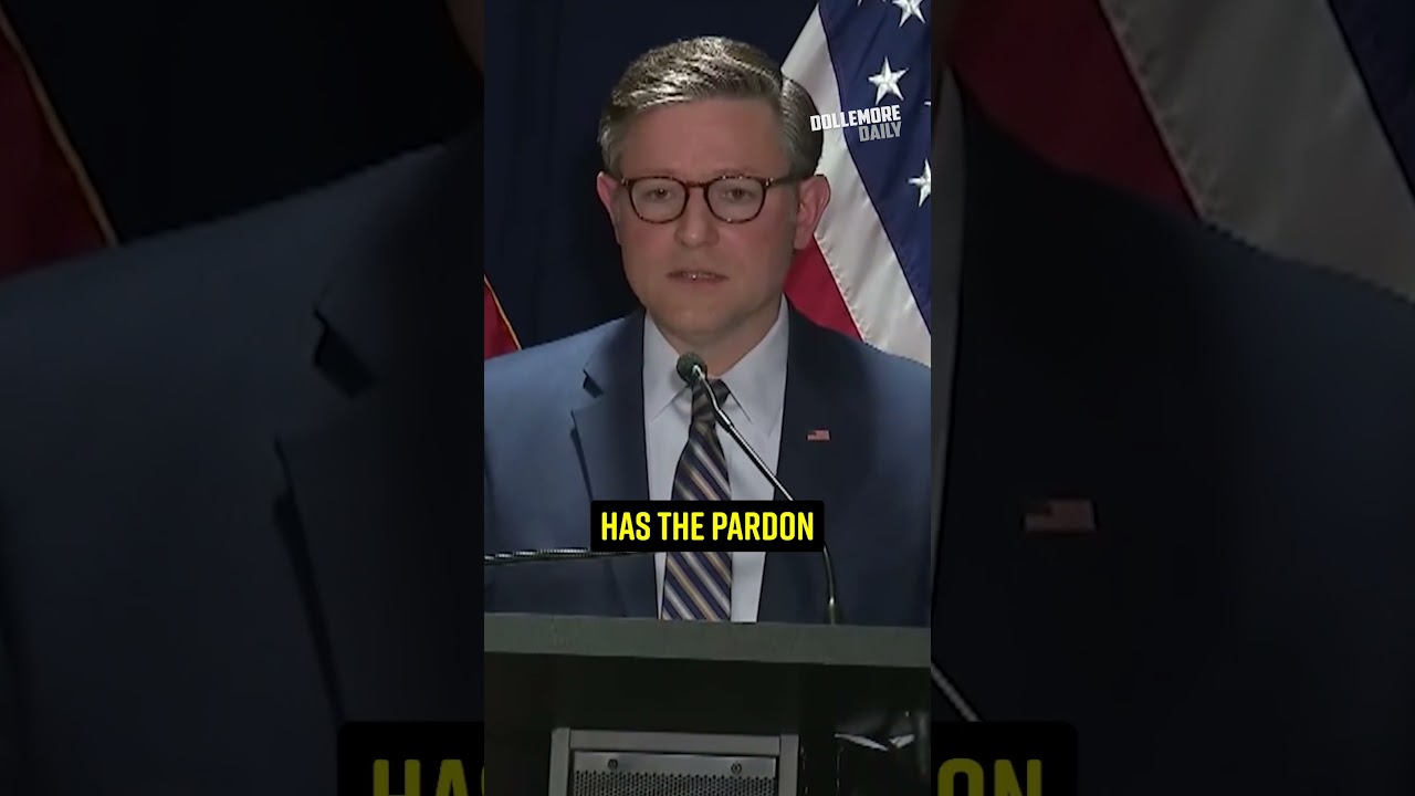 Mike Johnson ROLLED HIS EYES When Asked About Violence Against Police by Insurrectionists!! #shorts