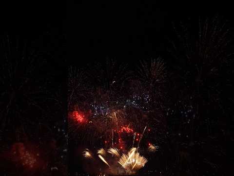 Die schönste Effekt Komination zum Kieler woche Abschlussfeuerwerk mit 300mm #fireworks #kielerwoche