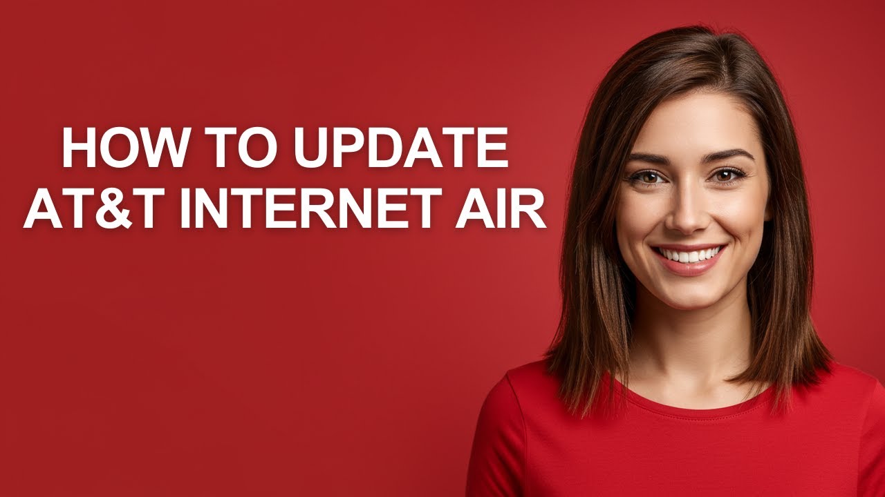 How to Update At&t Internet Air - AshleyHowTo - YouTube